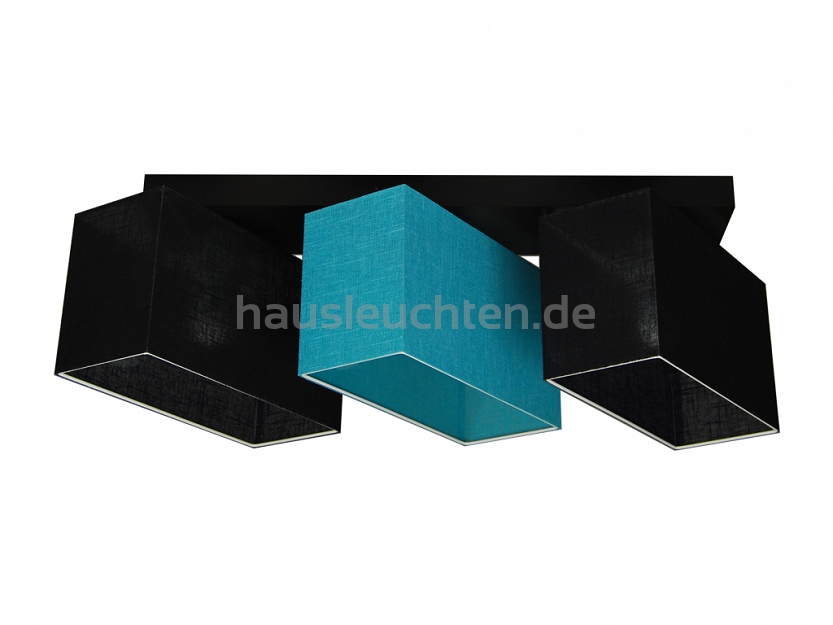 Deckenlampe JLS31SCTUD SCHWARZ TÜRKIS 