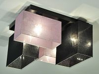 Deckenlampe JLS44LISCD LILA SCHWARZ  - 2