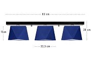 Deckenlampe DIA32BLBLD Deckenleuchte Blau - 3