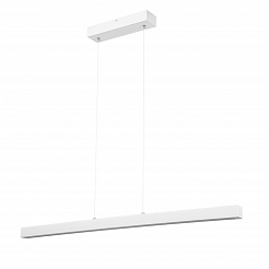 Dimmbare LED weiße Hängeleuchte Eschenholz LED100KB-3K-WEIß Pendelleuchte Höhenverstellbar Esstischlampe Hängelampe Pendellampe