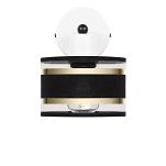 Weiße Wandlampe mit schwarzem Lampenschirm WAND-TI-1010WE-SC Wandleuchte - 4