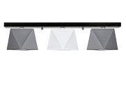 Deckenlampe DIA32GRWED Deckenleuchte Grau Weiß - 2