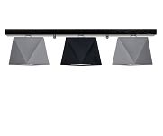 Deckenlampe DIA32GRSCD Deckenleuchte Grau Schwarz - 2