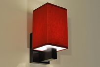 Wandlampe CK18D BORDEAUXROT  - 2