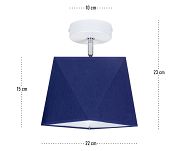 Deckenstrahler Deckenlampe BL-PR1010WE Blau - 3