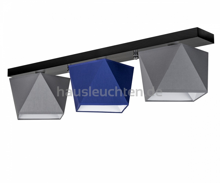 Deckenlampe DIA32GRBLD Deckenleuchte Grau Blau