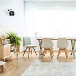 Anthrazite Wandlampe mit Zugschalter aus Holz SHWAND-AN10x10WE Wandleuchte - 3