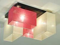 Deckenlampe JLS44FUECD FUCHSIE ECRU  - 2