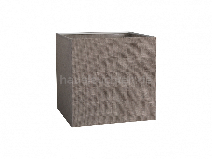 Lampenschirm 12x12x12H L6 GRAU 