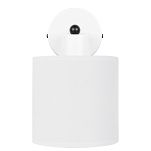 Weiße Wandlampe mit weißem Lampenschirm WAND-CL-1010WE-WE Wandleuchte - 4