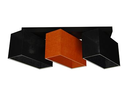 Deckenlampe JLS31SCORD SCHWARZ ORANGE 