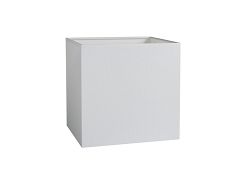 Lampenschirm 12x12x12H L1 WEIß 
