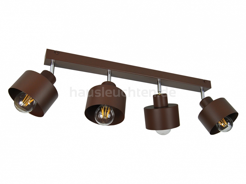 Braune deckenlampe