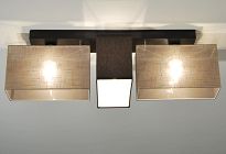 Deckenlampe JLS3162D GRAU DUNKEL BRAUN  - 2