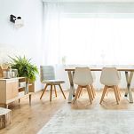 Weiße Wandlampe mit Zugschalter aus Holz SHWAND-WE10x10SC Wandleuchte - 2