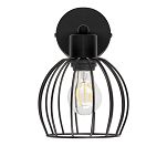 Schwarze Wandlampe aus Metall WAND-KU-OST1010SC Wandleuchte - 3