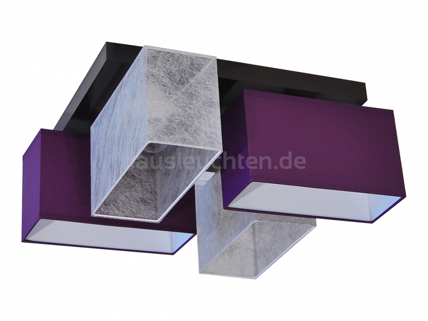 Deckenlampe JLS4159D SILBERN VIOLETT 