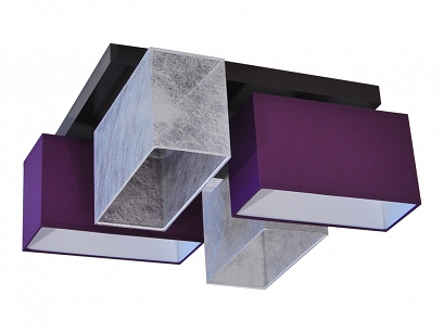 Deckenlampe JLS4159D SILBERN VIOLETT 