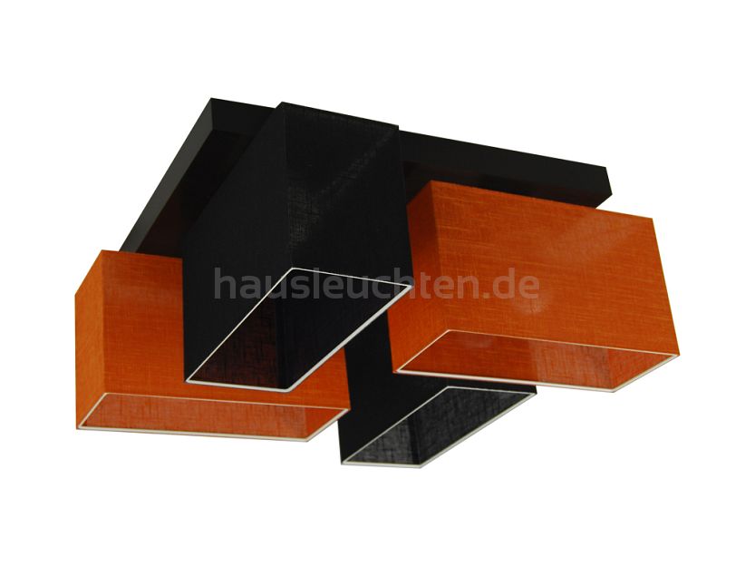 Deckenlampe JLS41SCORD SCHWARZ ORANGE 