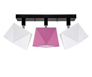 Deckenstrahler Deckenlampe DIA31WERODPR Deckenleuchte Weiß Rosa - 2