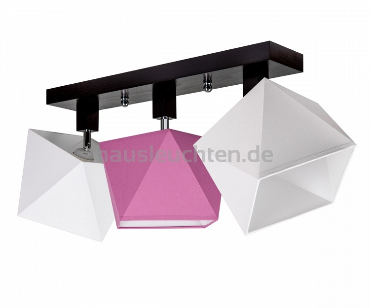 Deckenstrahler Deckenlampe DIA31WERODPR Deckenleuchte Weiß Rosa