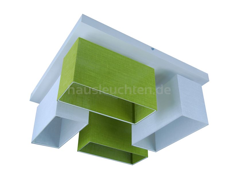 Deckenlampe JLS45WE7D-WEIß WEIß  HELLGRÜN 
