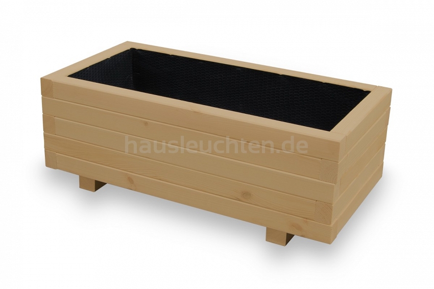 Pflanzkasten EICHE Pflanzkübel aus Holz AB80KAN4030EI 80 x 40 x 30 cm 80KAN4030EI