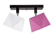 Deckenstrahler Deckenlampe DIA21WERODPR Deckenleuchte Weiß Rosa - 2