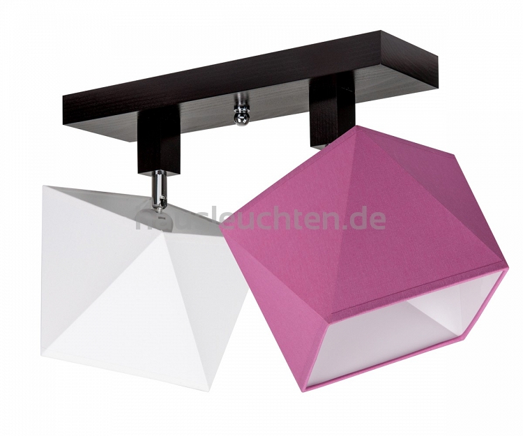 Deckenstrahler Deckenlampe DIA21WERODPR Deckenleuchte Weiß Rosa