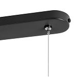 Dimmbare LED Hängeleuchte WI76LED-3K-SCHWARZ Pendelleuchte Höhenverstellbar Esstischlampe Hängelampe Pendellampe - 5