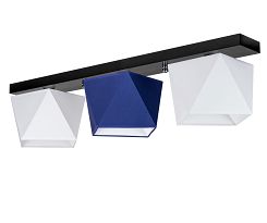 Deckenlampe DIA32WEBLD Deckenleuchte Weiß Blau