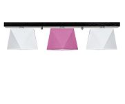 Deckenlampe DIA32WEROD Deckenleuchte Weiß Rosa - 2