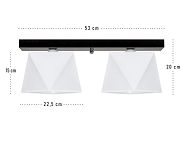 Deckenlampe DIA23WEWED Deckenleuchte Weiß - 3