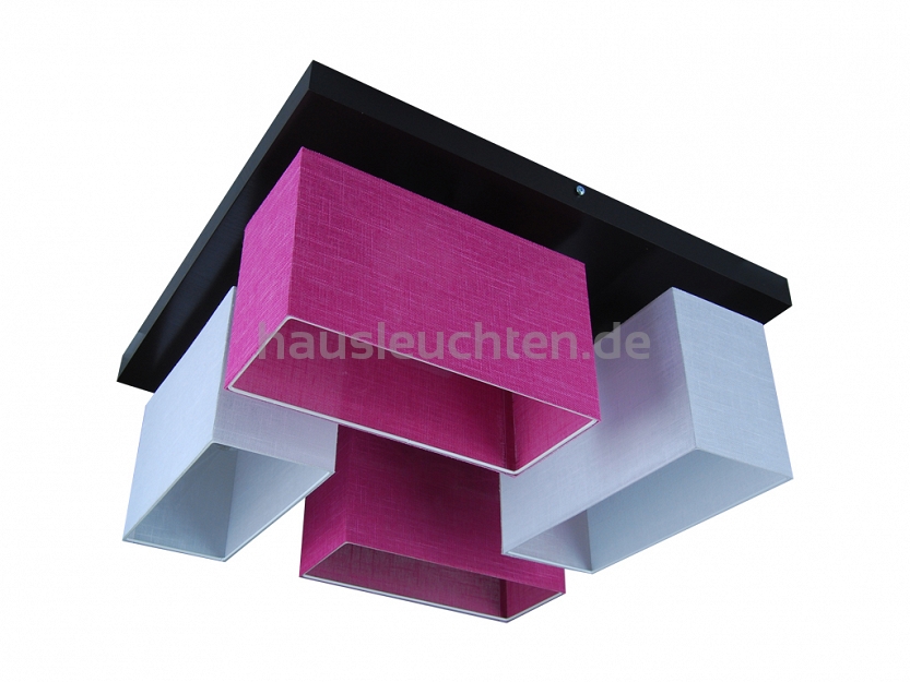 Deckenlampe JLS45WEFUD WEIß  FUCHSIE 