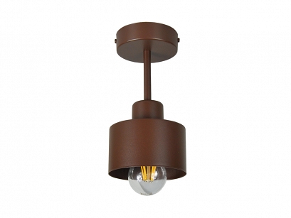 Braune Deckenlampe OST1010BR Spot Deckenleuchte Deckenspot 1-flammig