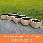 Pflanzkasten Pflanzkübel aus Holz AB80KAN4030 80 x 40 x 30 cm 80KAN4030 - 5