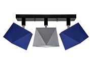 Deckenstrahler Deckenlampe DIA31BLGRDPR Deckenleuchte Blau Grau - 2