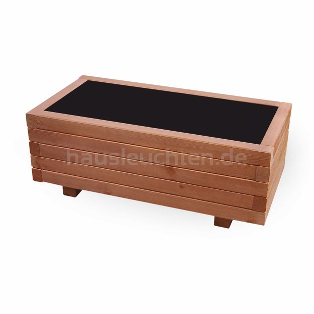 Pflanzkasten NUSS Pflanzkübel aus Holz AB80KAN4030NU 80 x 40 x 30 cm 80KAN4030NU