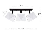 Deckenstrahler Deckenlampe DIA31WEWEDPR Deckenleuchte Weiß - 3