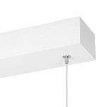 Dimmbare LED weiße Hängeleuchte Eschenholz LED60KB-3K-WEIß Pendelleuchte Höhenverstellbar Esstischlampe Hängelampe Pendellampe - 5