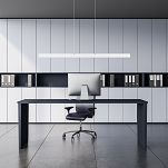 Dimmbare LED Hängeleuchte WI116LED-3K-WEIß Pendelleuchte Höhenverstellbar Esstischlampe Hängelampe Pendellampe - 6