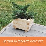 Pflanzkasten Pflanzkübel aus Holz AB40KAN4030 40 x 40 x 30 cm 40KAN4030 - 3