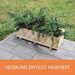 Pflanzkasten Pflanzkübel aus Holz AB100KAN4030 100 x 40 x 30 cm 100KAN4030 - 3