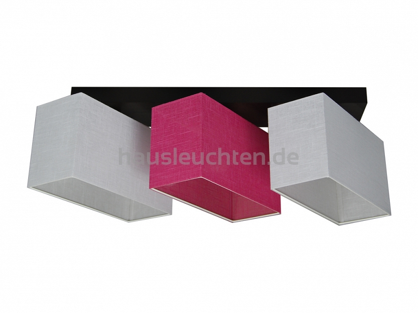 Deckenlampe JLS31WEFUD WEIß  FUCHSIE 