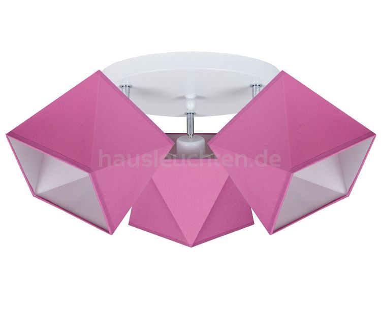 Deckenstrahler Deckenlampe RORORO-PR3030WE Rosa