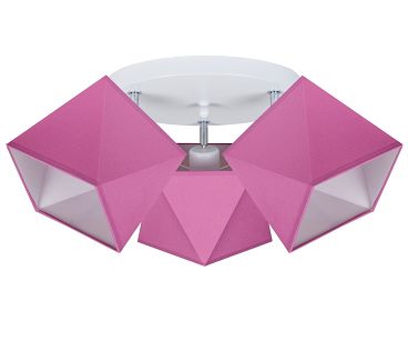 Deckenstrahler Deckenlampe RORORO-PR3030WE Rosa