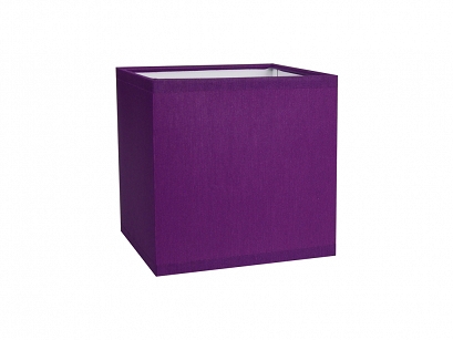 Lampenschirm 12x12x12H L9 VIOLETT 