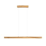 Dimmbare LED Hängeleuchte Eschenholz LED100KB-3K-RUSTIKAL Pendelleuchte Höhenverstellbar Esstischlampe Hängelampe Pendellampe - 4