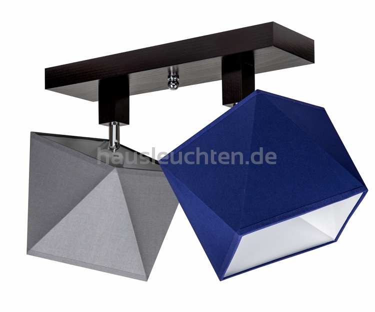 Deckenstrahler Deckenlampe DIA21GRBLDPR Deckenleuchte Grau Blau