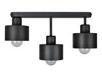 Schwarze Deckenlampe OST4006SC Deckenleuchte 3-flammig - 2